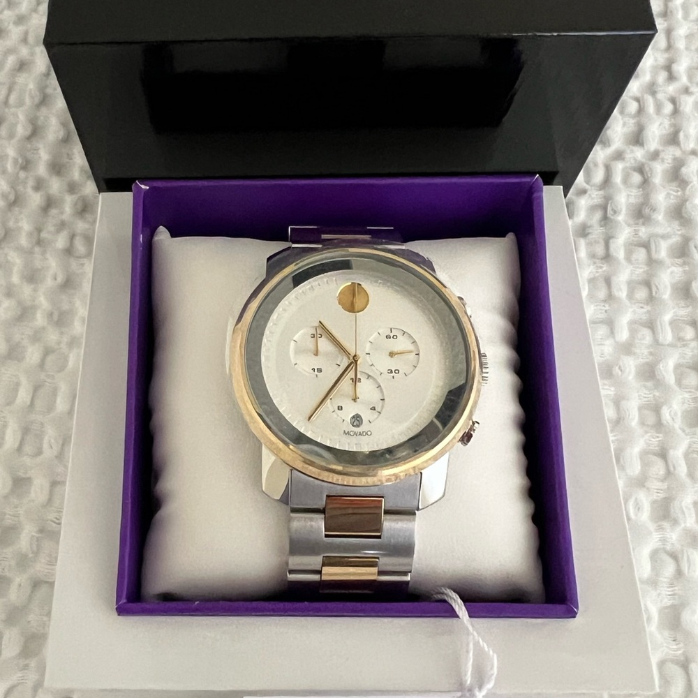 NWT AUTHENTIC MOVADO BOLD Men’s Watch